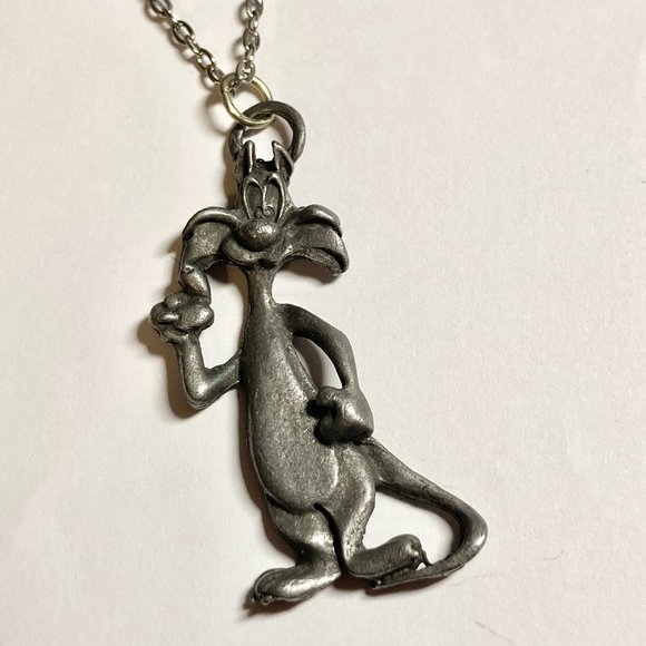Vintage Sylvester Cat Necklace Warner Bros Looney Tunes 20" Pendant Cartoon - Picture 1 of 8